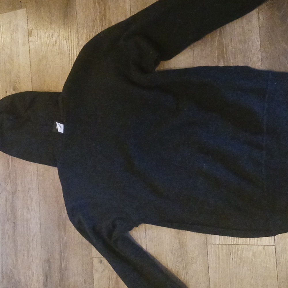 EDC Black Graphic Hoodie with Colorful Sleeves Size Small - Picture 11 of 11